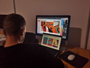 ragazzo scuola comics roma